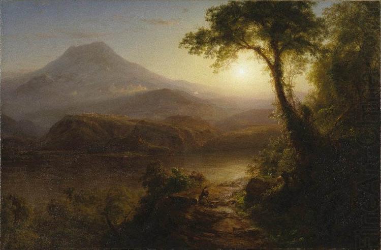 Tropical Scenery, Frederic Edwin Church